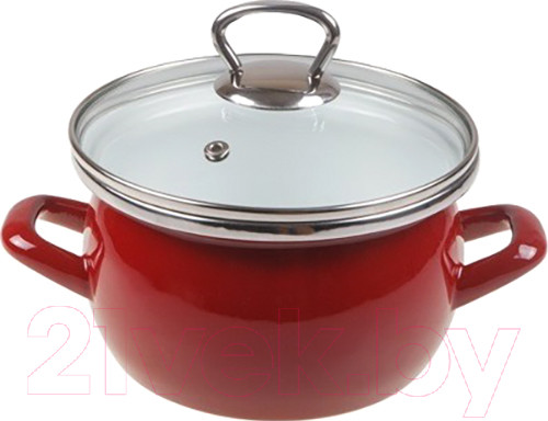 Изображение товара Кастрюля Сантэкс 1-2415111 (бордовый)