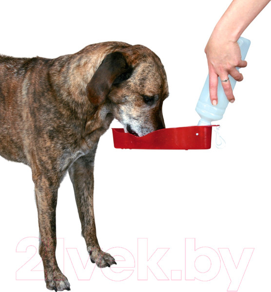 Изображение товара Поилка дорожная для животных Trixie 2462