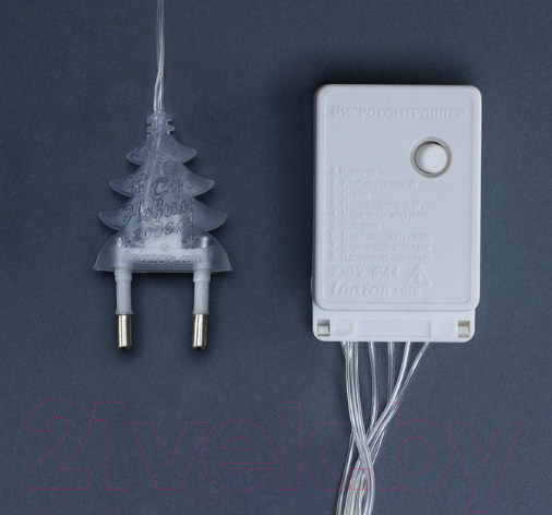 Изображение товара Светодиодная бахрома Luazon Арка 3556827 (1x1м, теплый белый)