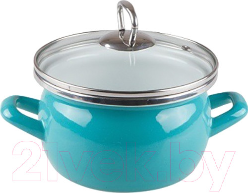Изображение товара Кастрюля Сантэкс 1-2450111 (бирюзовый)