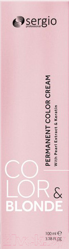 Изображение товара Крем-краска для волос Sergio Professional Color&Blonde Pastel&Metallic (абрикос)