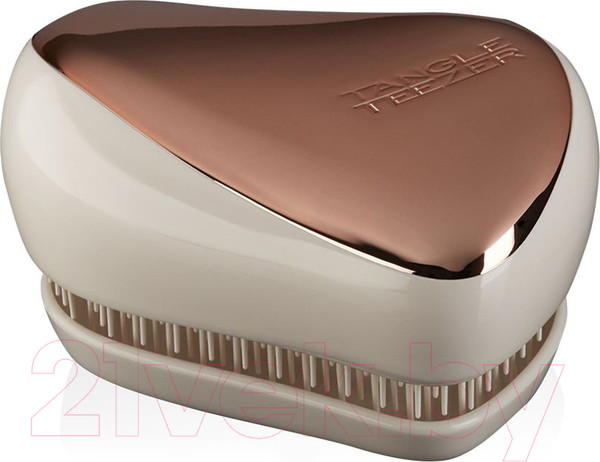 Изображение товара Расческа-массажер Tangle Teezer Compact Styler Rose Gold Ivory