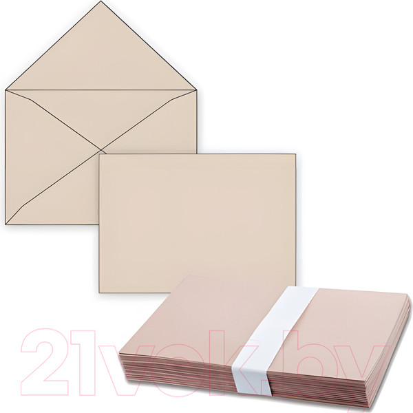 Изображение товара Набор конвертов почтовых Ряжская печатная фабрика С4 / ш/к-7037 (500шт)