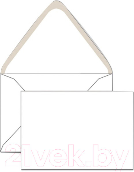 Изображение товара Набор конвертов почтовых Ряжская печатная фабрика С6 / ш/к-70536 (1000шт)