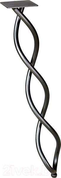 Изображение товара Ножка для стола Sheffilton SHT-TU17 (черный муар)