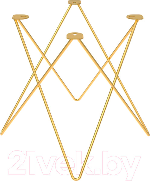 Изображение товара Подстолье Sheffilton SHT-TU37 (золотой)