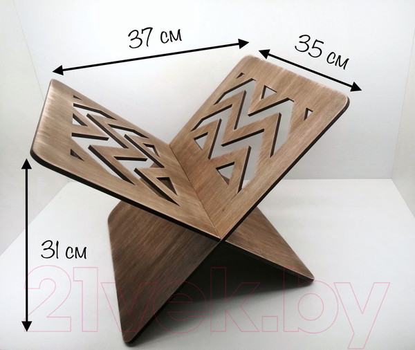 Изображение товара Подставка для сумки ОМурМебель Фанера (Коричневый)
