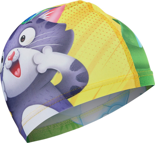 Изображение товара Шапочка для плавания Onlytop Swim Кот и крокодил / 7445109