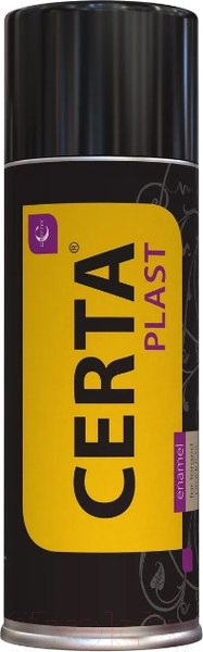 Изображение товара Эмаль Certa Plast (520мл, графит)