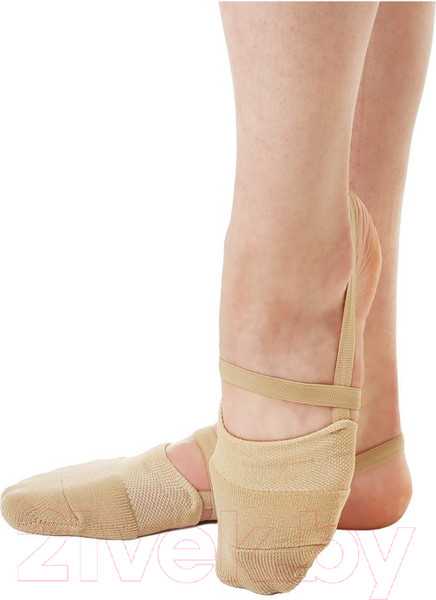 Изображение товара Получешки для художественной гимнастики Grace Dance 4246497 (S4, бежевый)