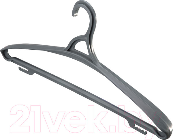 Изображение товара Пластиковая вешалка-плечики Бытпласт 431201913 (черный)