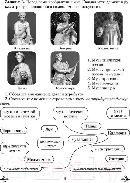 Изображение товара Рабочая тетрадь Аверсэв Искусство. 5 класс (Колбышева С. и др.)