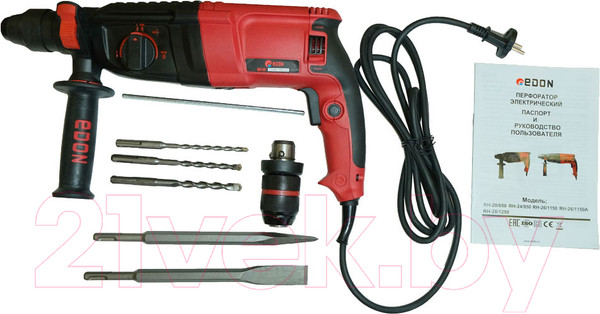 Изображение товара Перфоратор Edon RH-26/1150A