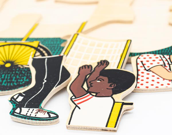 Изображение товара Развивающая игра ЛЭМ Волейбол / 40707