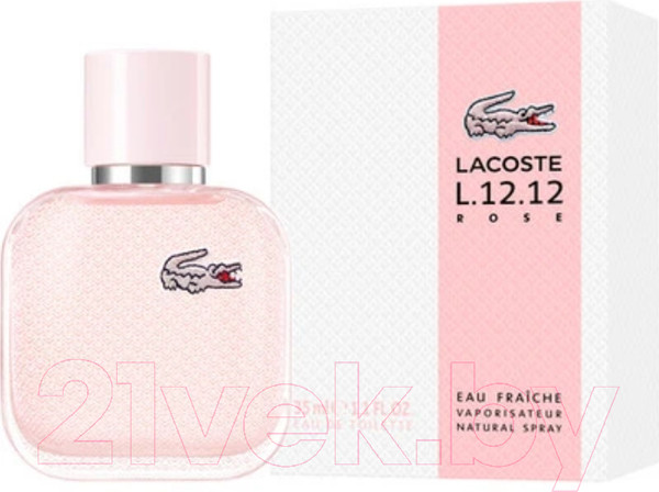 Изображение товара Туалетная вода Lacoste Eau De Lacoste L.12.12 Rose Eau Fraiche (35мл)
