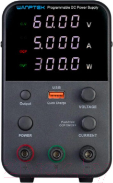 Изображение товара Лабораторный блок питания Wanptek WPS1203H для подключения и тестирования устройств