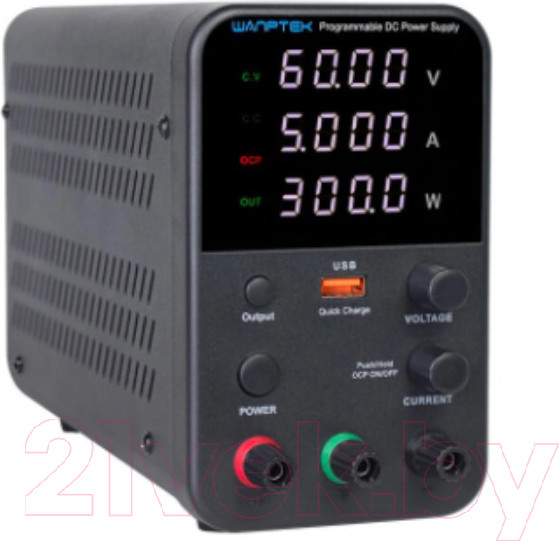 Изображение товара Лабораторный блок питания Wanptek WPS1203H для подключения и тестирования устройств