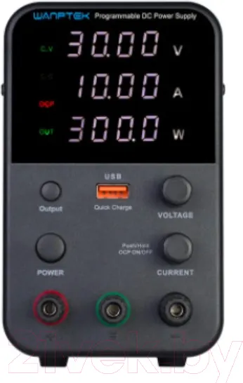 Изображение товара Лабораторный блок питания Wanptek WPS3010H для подключения и тестирования устройств