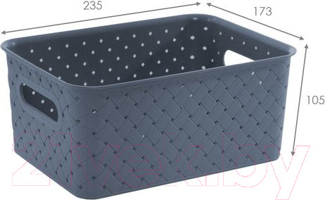 Изображение товара Корзина Violet Береста / 521035 (3л, космик)