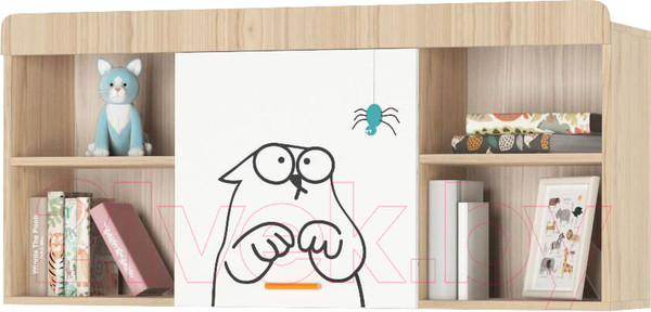 Изображение товара Комплект мебели для спальни Аквилон Кот (туя светлая/белый)