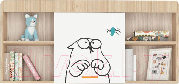 Изображение товара Комплект мебели для спальни Аквилон Кот (туя светлая/белый)