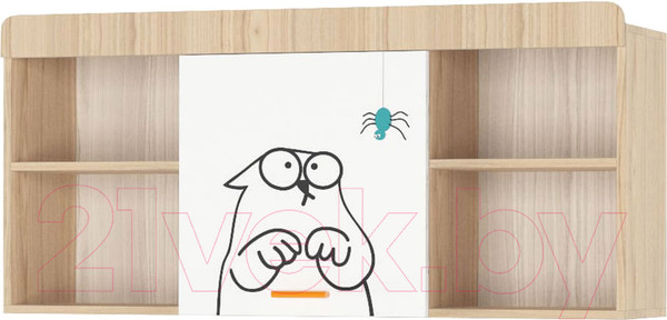 Изображение товара Комплект мебели для спальни Аквилон Кот (туя светлая/белый)