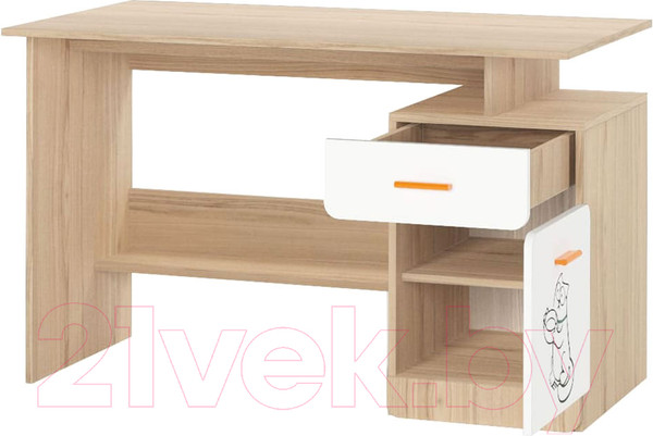 Изображение товара Комплект мебели для спальни Аквилон Кот (туя светлая/белый)