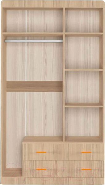 Изображение товара Комплект мебели для спальни Аквилон Кот (туя светлая/белый)