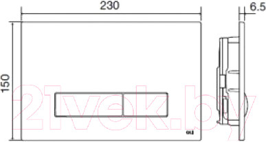 Изображение товара Кнопка для инсталляции Oli 139186