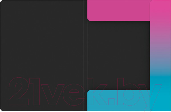 Изображение товара Папка для бумаг Berlingo Radiance / FB4_A4002 (розовый/голубой)