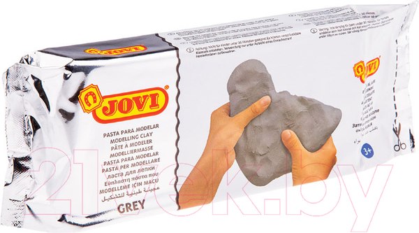 Изображение товара Пластилин скульптурный Jovi 86G (1кг, серый)