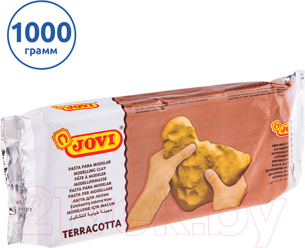 Изображение товара Пластилин скульптурный Jovi 89 (1кг, терракотовый)