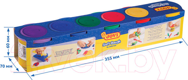 Изображение товара Набор для лепки Jovi 405 (5цв)