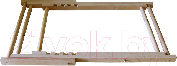 Изображение товара Кресло-шезлонг складное КомфортПром 86х75х90см / 11114057 (бежевый)