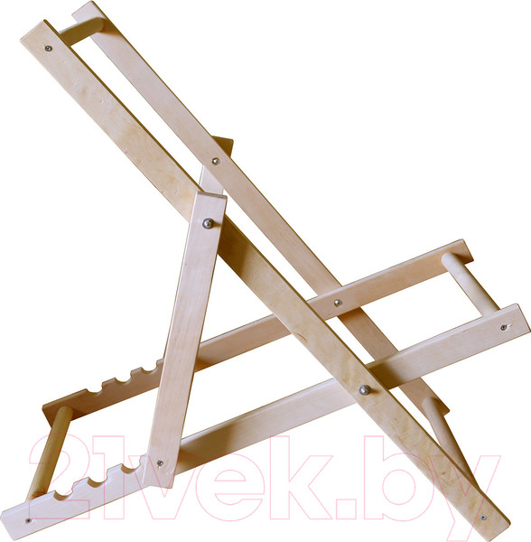 Изображение товара Кресло-шезлонг складное КомфортПром 86х75х90см / 11114057 (бежевый)