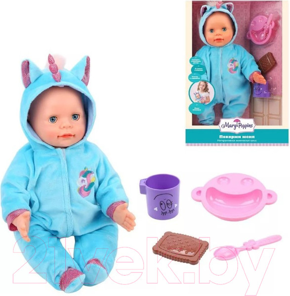 Изображение товара Пупс с аксессуарами Mary Poppins Покорми меня / 451320