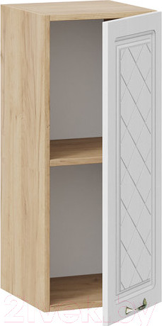Изображение товара Шкаф навесной для кухни ТриЯ Бьянка 1В3 (дуб крафт золотой/дуб белый)