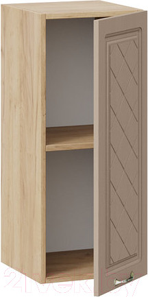 Изображение товара Шкаф навесной для кухни ТриЯ Бьянка 1В3 (дуб крафт золотой/дуб кофе)