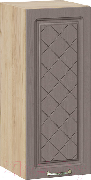 Изображение товара Шкаф навесной для кухни ТриЯ Бьянка 1В3 (дуб крафт золотой/дуб серый)