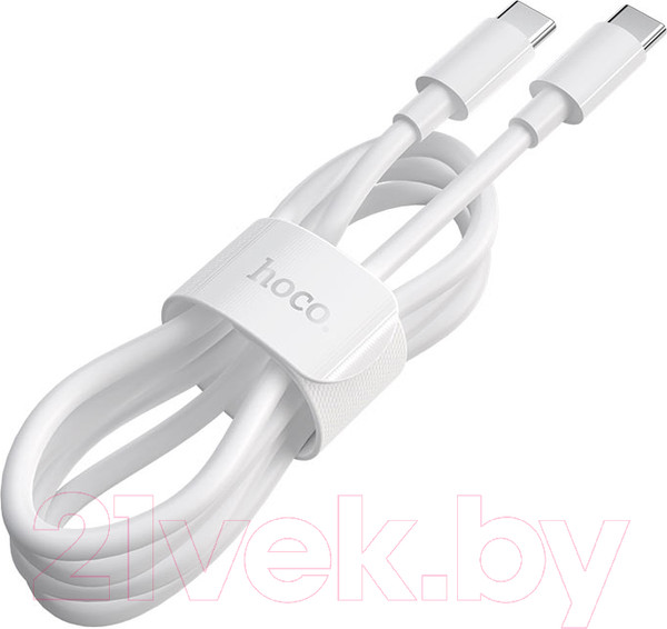 Изображение товара Кабель Hoco X51 Type-C to Type-C (2м, белый)