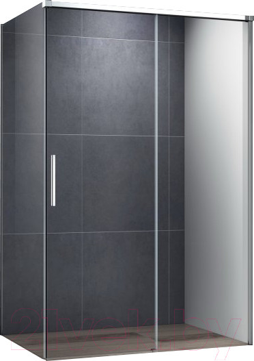 Изображение товара Душевой уголок Cezares DUET SOFT-M-AH-1-150/100-C-Cr