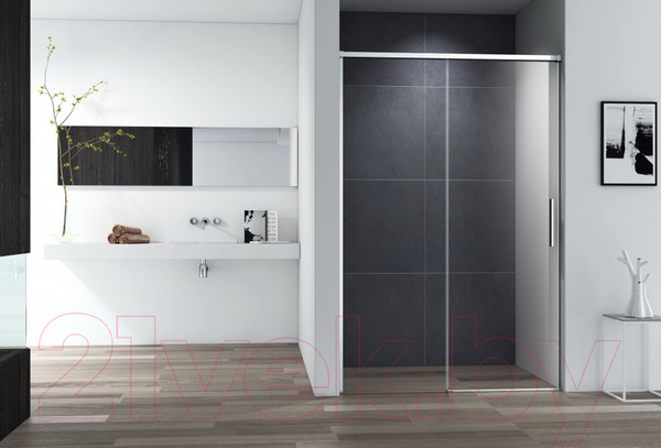 Изображение товара Душевая дверь Cezares DUET SOFT-M-BF-1-140-C-Cr