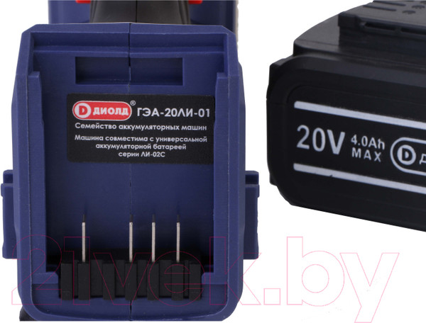 Изображение товара Аккумуляторный гайковерт Диолд ГЭА-20 ЛИ-01 / 10300031 (кейс)