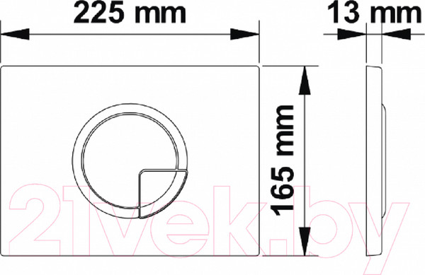 Изображение товара Унитаз подвесной с инсталляцией Ceramica Nova Rimless CN3001 + 040000 + R1 040021
