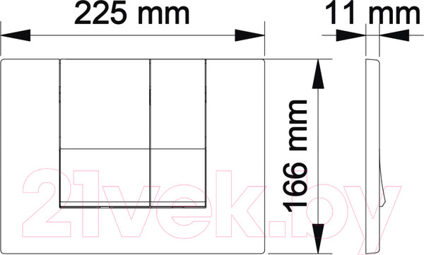 Изображение товара Унитаз подвесной с инсталляцией Ceramica Nova Rimless CN3001 + 040000 + S2 040042