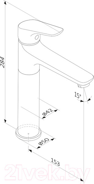 Изображение товара Смеситель Damixa Origin Bit 770250000