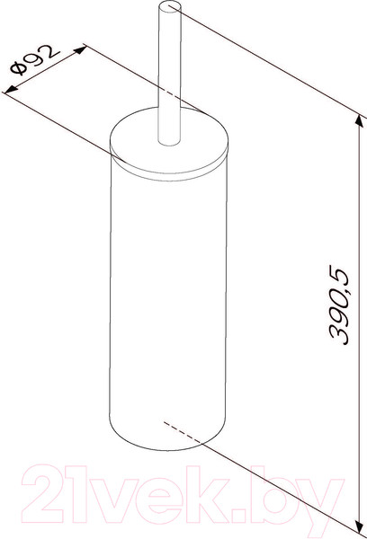 Изображение товара Ершик для унитаза AM.PM Sense L A7433500