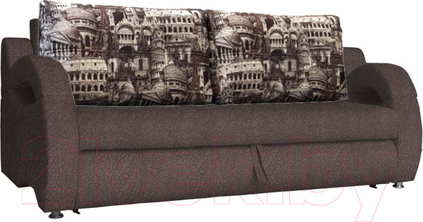 Изображение товара Диван Асмана Камертон-1 2.0 (саванна корица/архитектура)