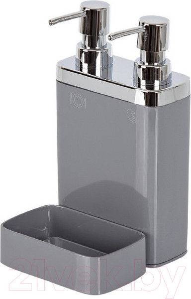Изображение товара Дозатор моющего средства с подставкой для губки Primanova Viva M-E10-07
