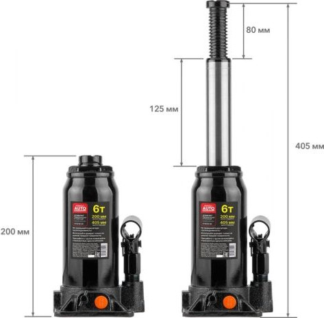 Изображение товара Бутылочный домкрат Startul ST8019-06